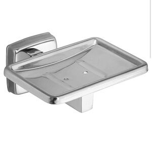 Moen P1760 Stainless Steel Wallmount Soap Holder, Stainless